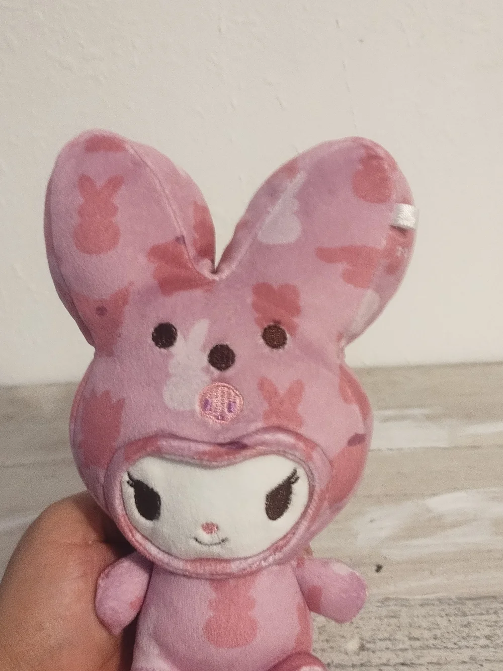 Sanrio Hello Kitty & Friends Peeps Kuromi in Bunny Costume 8.5-Inch Plush